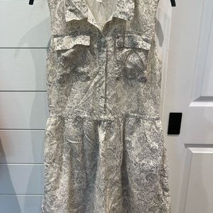 J.Crew sleeveless shirt dress